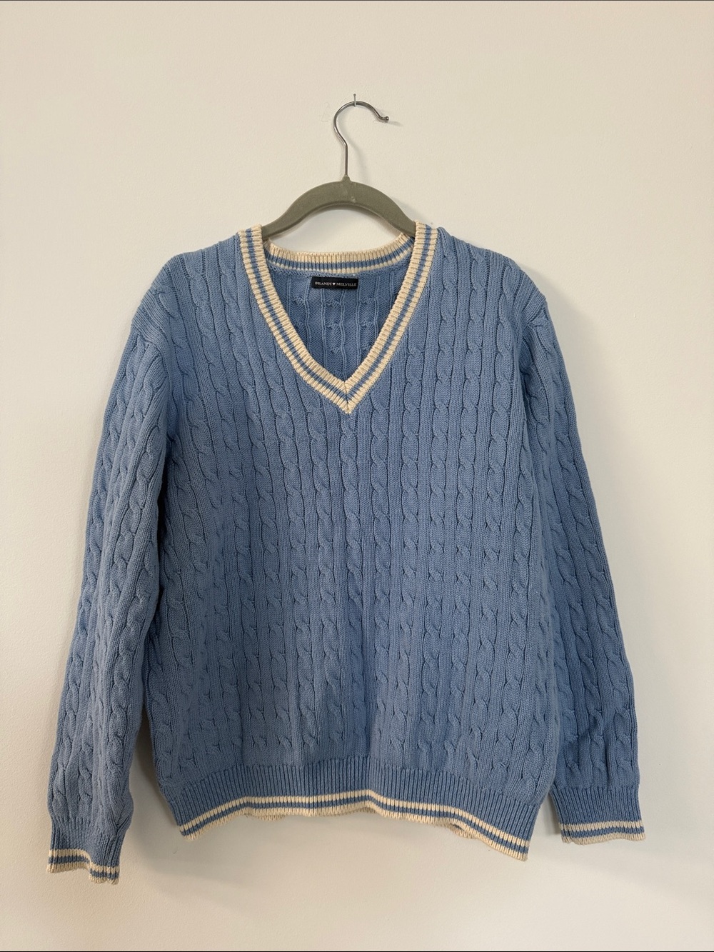Brandy Melville Light Blue Sweater